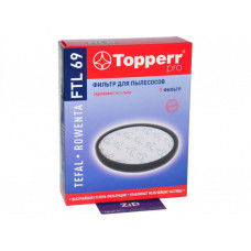 Topperr FTL69 Губчатый фильтр пылесоса TEFAL TW64.., 68., 69., 72., 74., 76., 77 Topperr FTL69 Губчатый фильтр пылесоса TEFAL TW64.., 68., 69., 72., 74., 76., 77