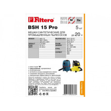Мешки для промышленных пылесосов Filtero BSH 15 (5) Pro